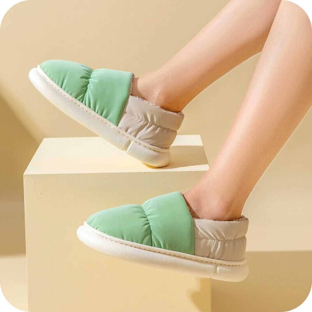 soft down style slippers